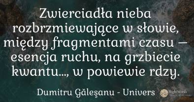 Zwierciadła nieba rozbrzmiewające w słowie, między...